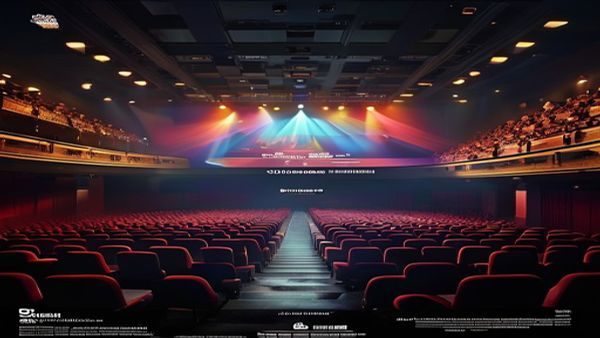 高清电影在线观看页面展示，画面呈现宽幅电影院质感的影视截图，色彩饱满光影层次丰富